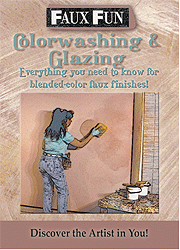 colorwashing and glazing faux finishes