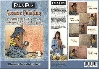 Sponge Painitng faux finish techniques dvd